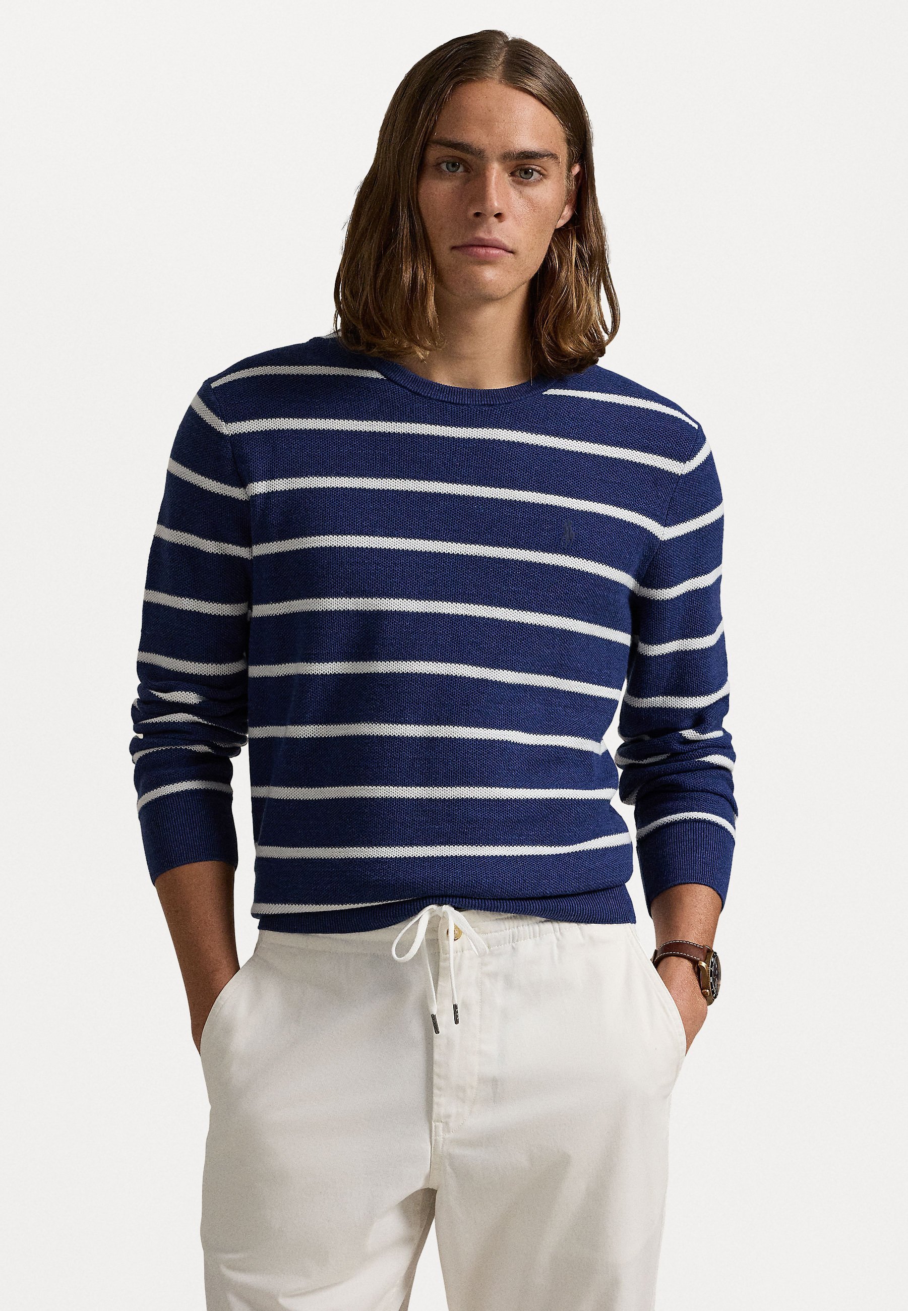 Polo Ralph Lauren trui met lange mouwen - marineblauw
