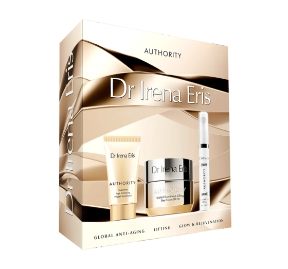 Dr Irena Eris Authority zestaw krem na dzień 50 ml   krem na noc 30 ml   krem pod oczy 15 ml