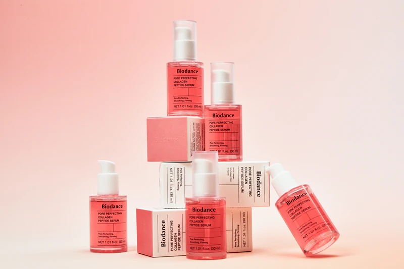 Biodance poru pilnveidojošais kolagēna peptīdu serums – reģenerējošs un mitrinošs serums paplašinātām porām un grumbām
