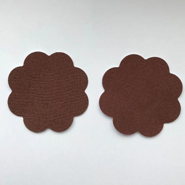 Sincerely Nude Petal Brustwarzenabdeckungen - Ebenholz