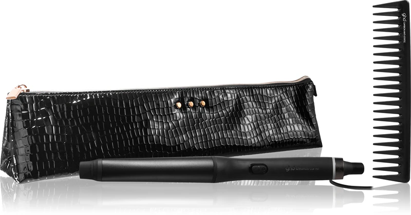 Kit de presente para mulheres com modelador de cabelo cônico ghd Curve