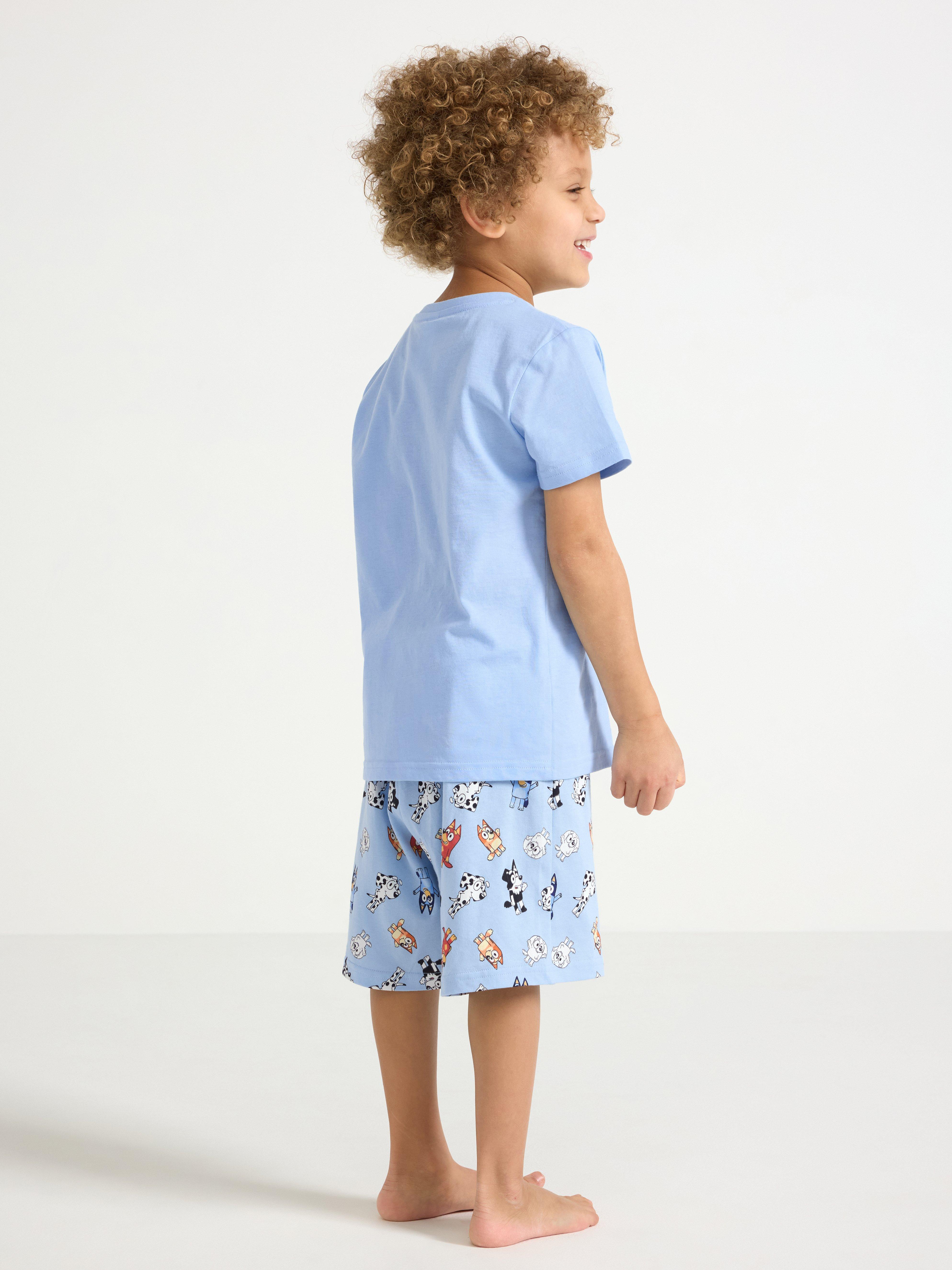 Pijama Bluey Azul Claro