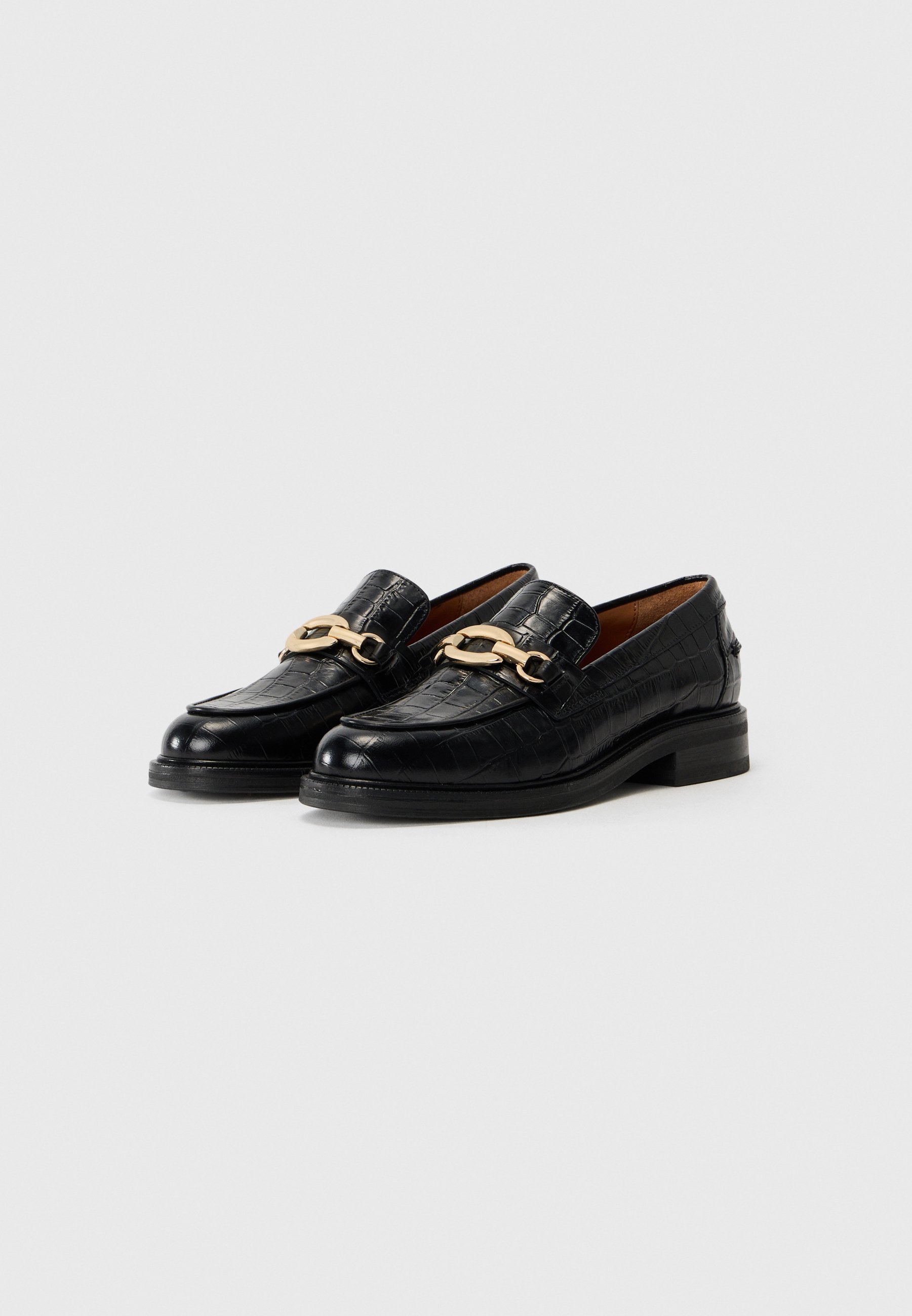 Billi Bi-slip-ons - zwarte monterrey