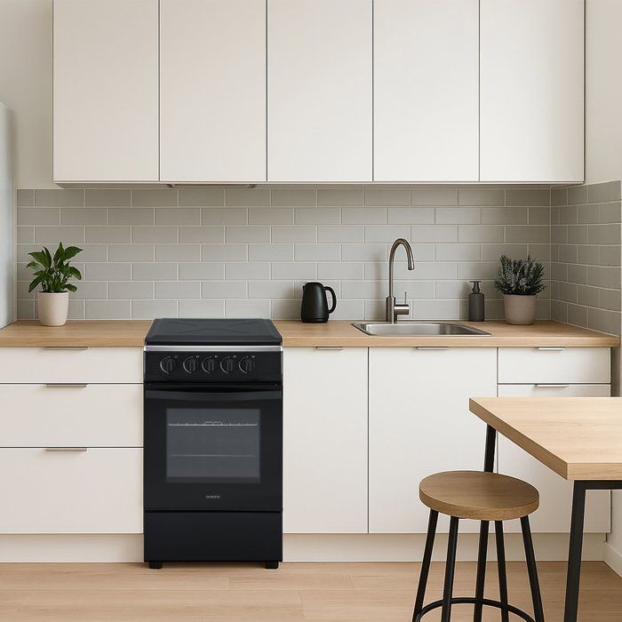 Gasfornuis - OCEANIC - OCEACG5055GB - 4 branders - 7700 W - Zwart