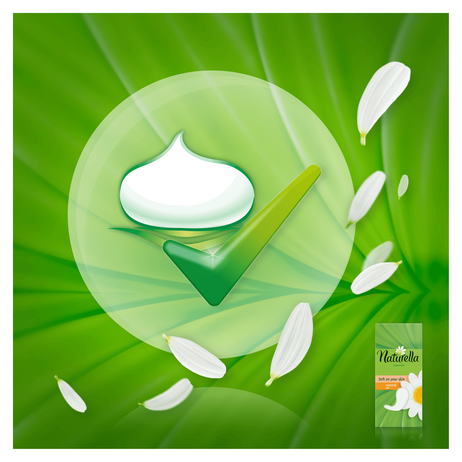 Naturella panty liners 52 pcs