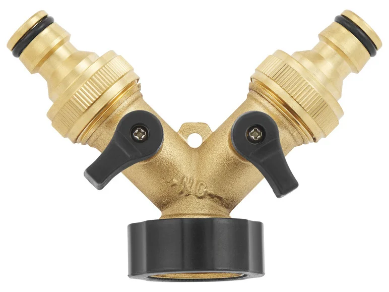 PARKSIDE® Zestaw irrigação com conexão com latão lub distrybutor latão bidirecional