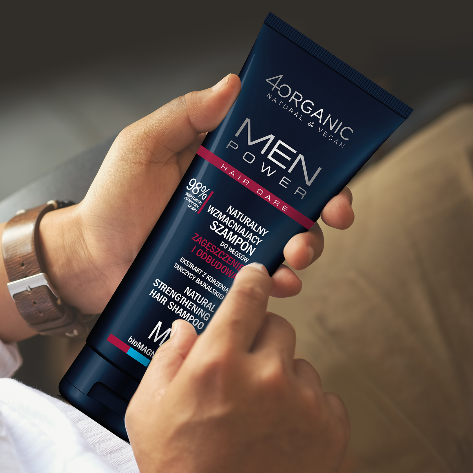 4Organic MEN POWER Verdikking en reconstructie
