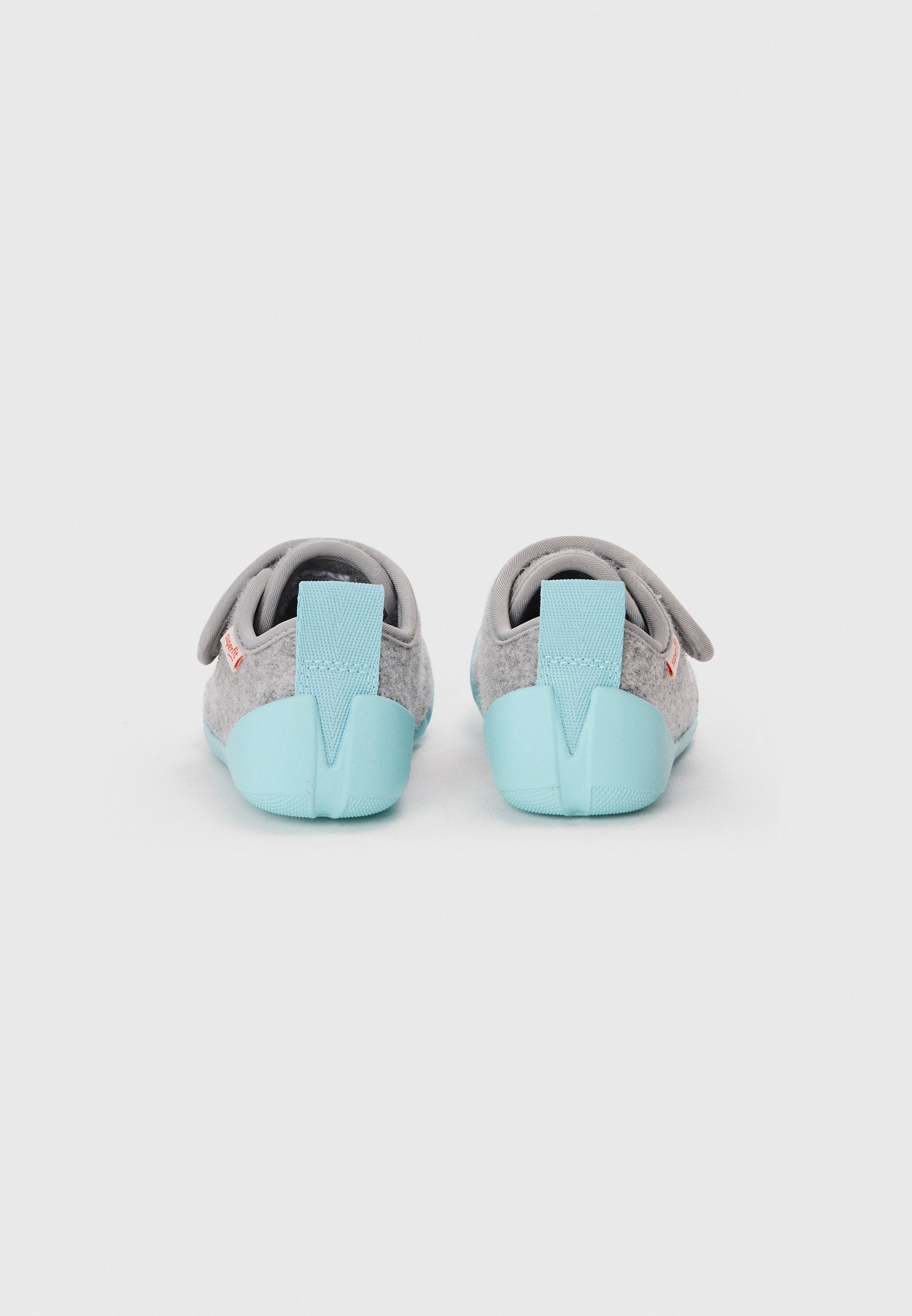 Superfit VENTI BAREFOOT UNISEX - Tohvelit - harmaa/vaaleanvihreä