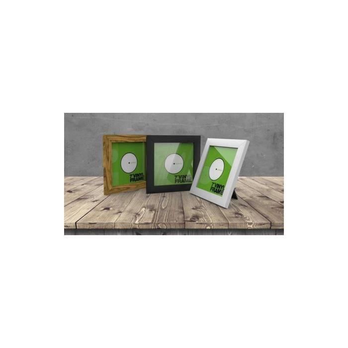 Glorious DJ Vinyl Frame Set 7'' Witte Viltkussens en Vinylaccessoires
