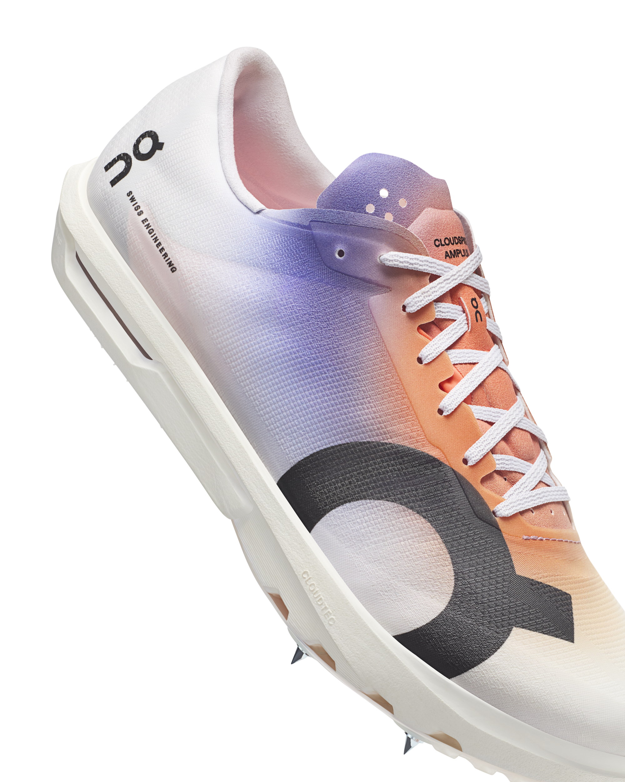On Cloudspike Amplius Damenschuh Weiß | Flamme