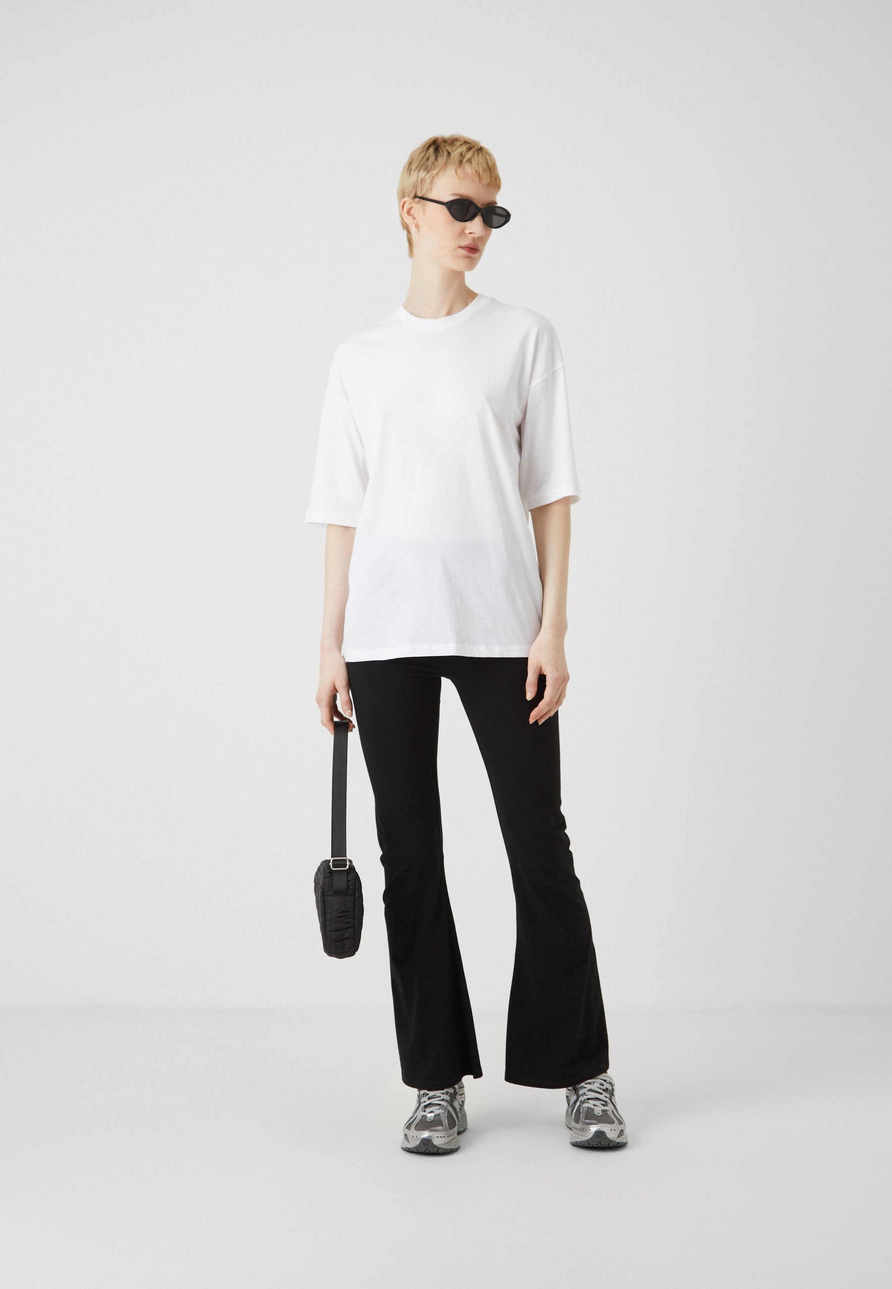 Even&Odd Tall 2er-Pack – Basic-T-Shirt – weiß/schwarz