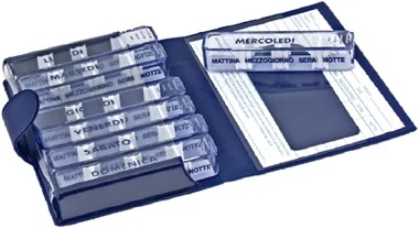 FARMACARE tabletikarbi komplekt mõõdetud sinine