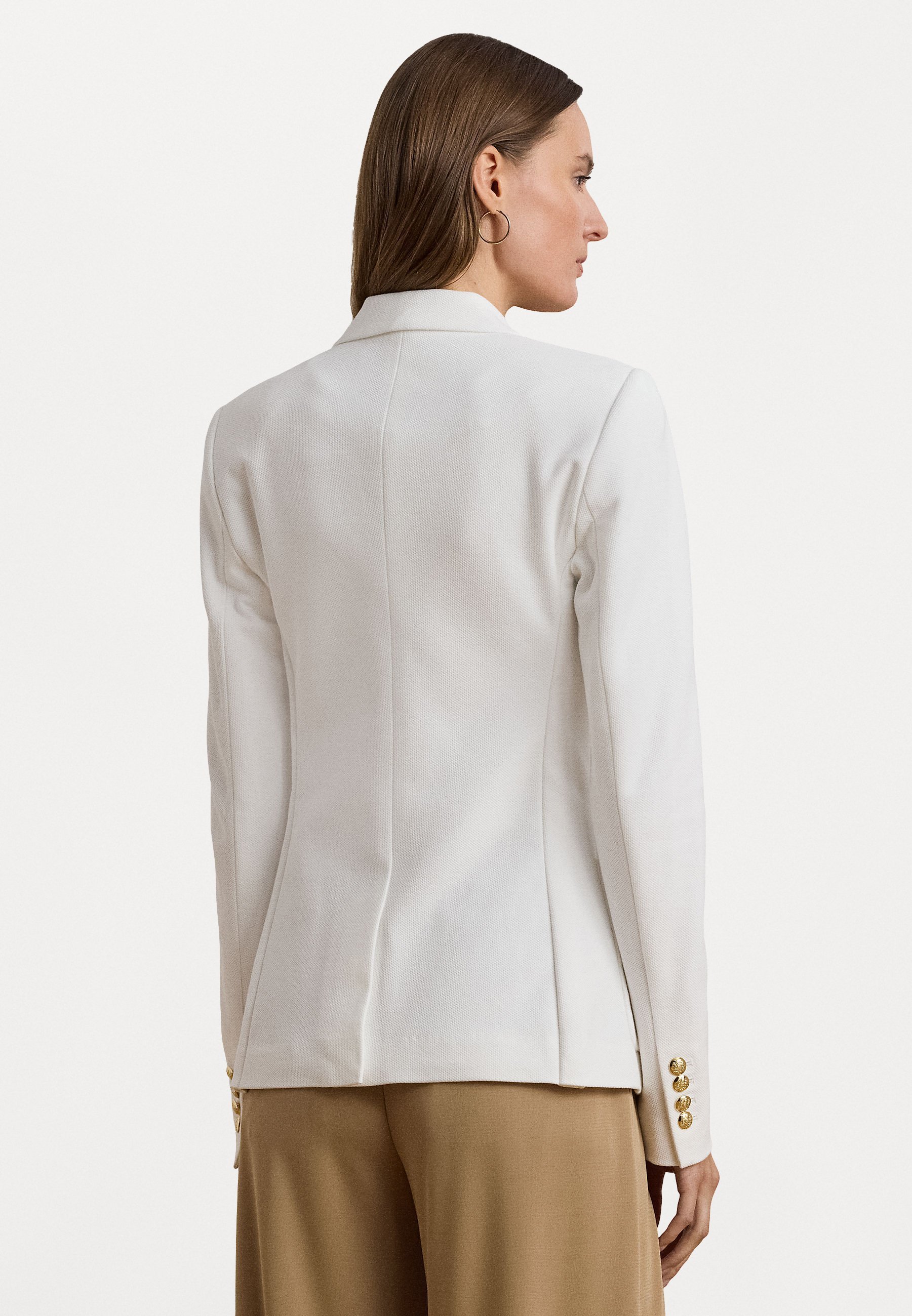Lauren Ralph Lauren BULLION JACQUARD BLAZER - Blazer - wit