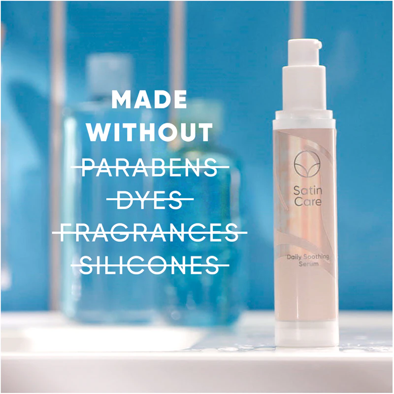 Sérum calmante Gillette Venus para pelos pubianos e pele, ideal para estilizar a região da virilha.