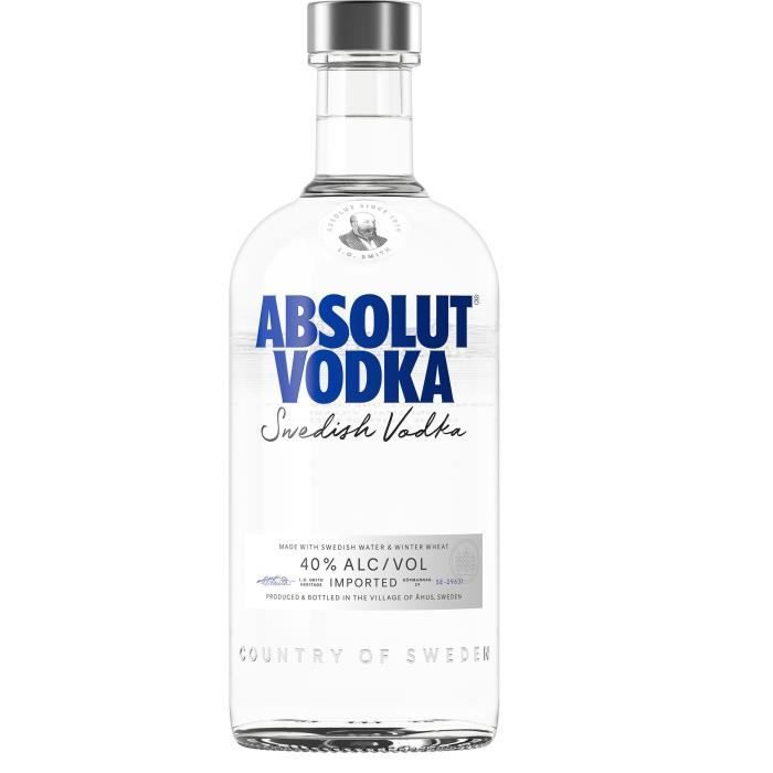Absolut - Alkuperäinen ruotsalainen vodka - 40,0 % alkoholia - 70 cl