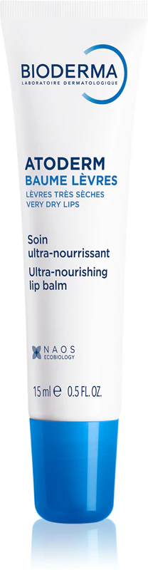 Bioderma Atoderm Bálsamo Labial regenerador para lábios secos