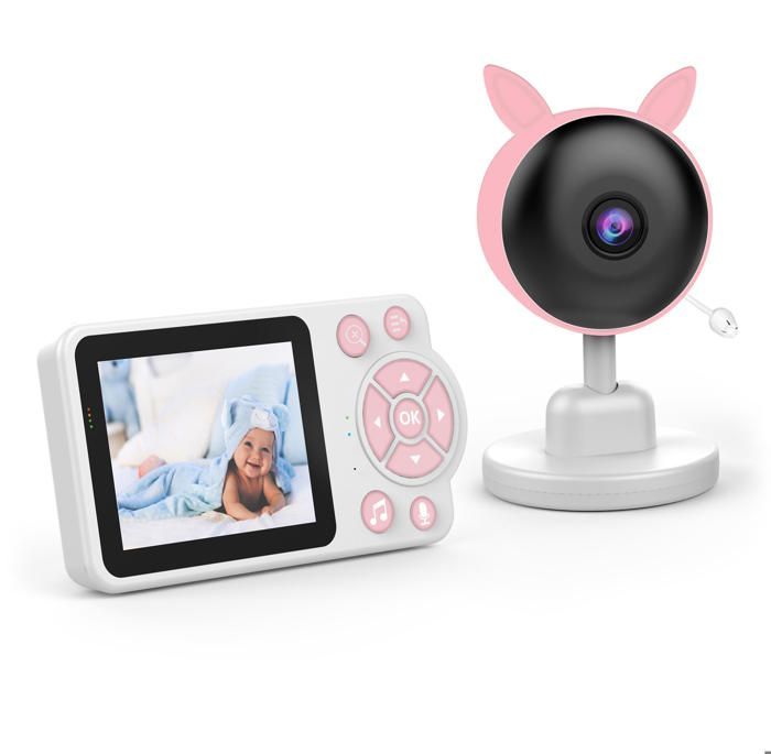 Wi-Fi Video Babyfooncamera - PIMPIMSKY - Tuya - Bewegingsmelder - Nachtzicht