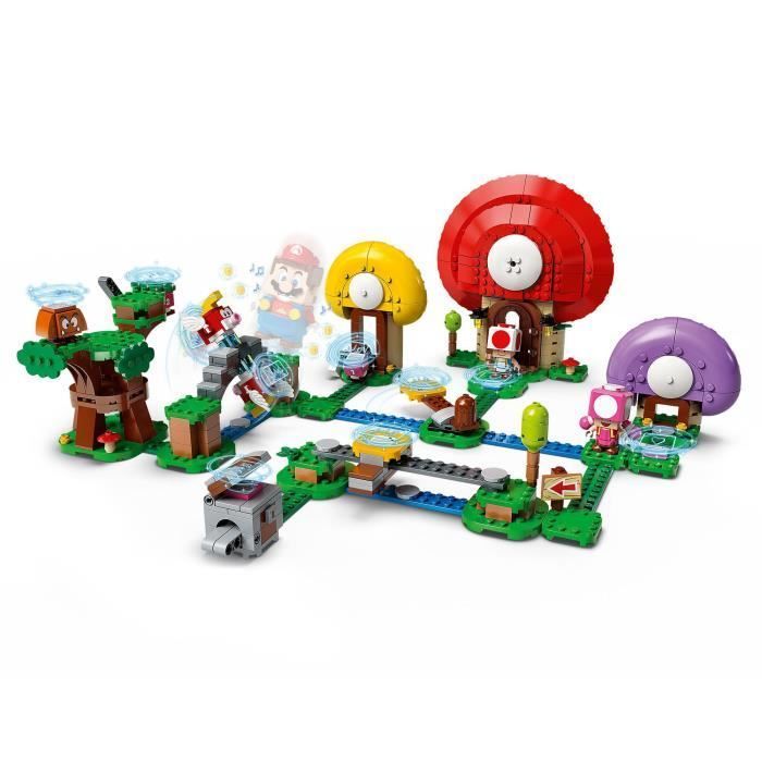 LEGO® Super Mario™ 71368 Ensemble d'extension La chasse au trésor de Toad