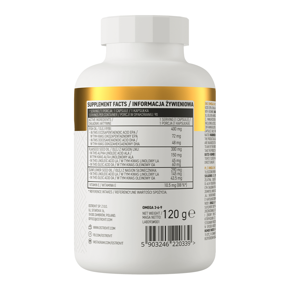 OstroVit Omega 3-6-9