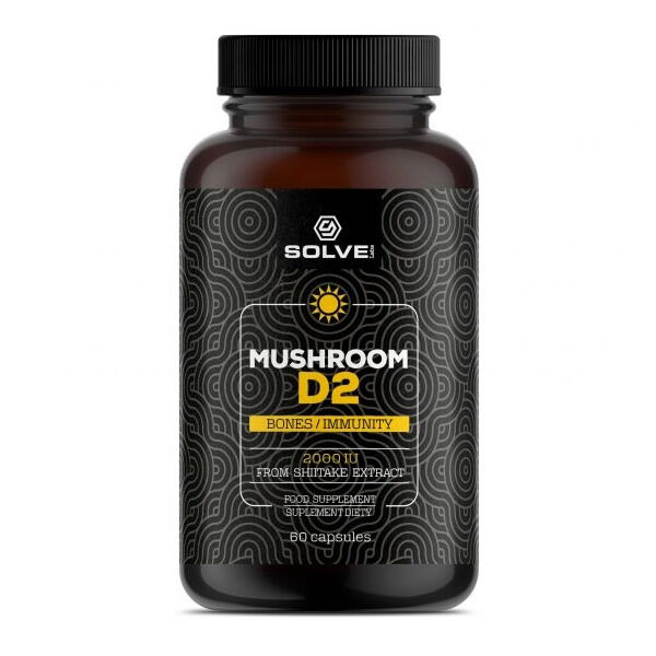 Solve Labs Witamina D2 Champignon D2 Shiitake 2000 UI