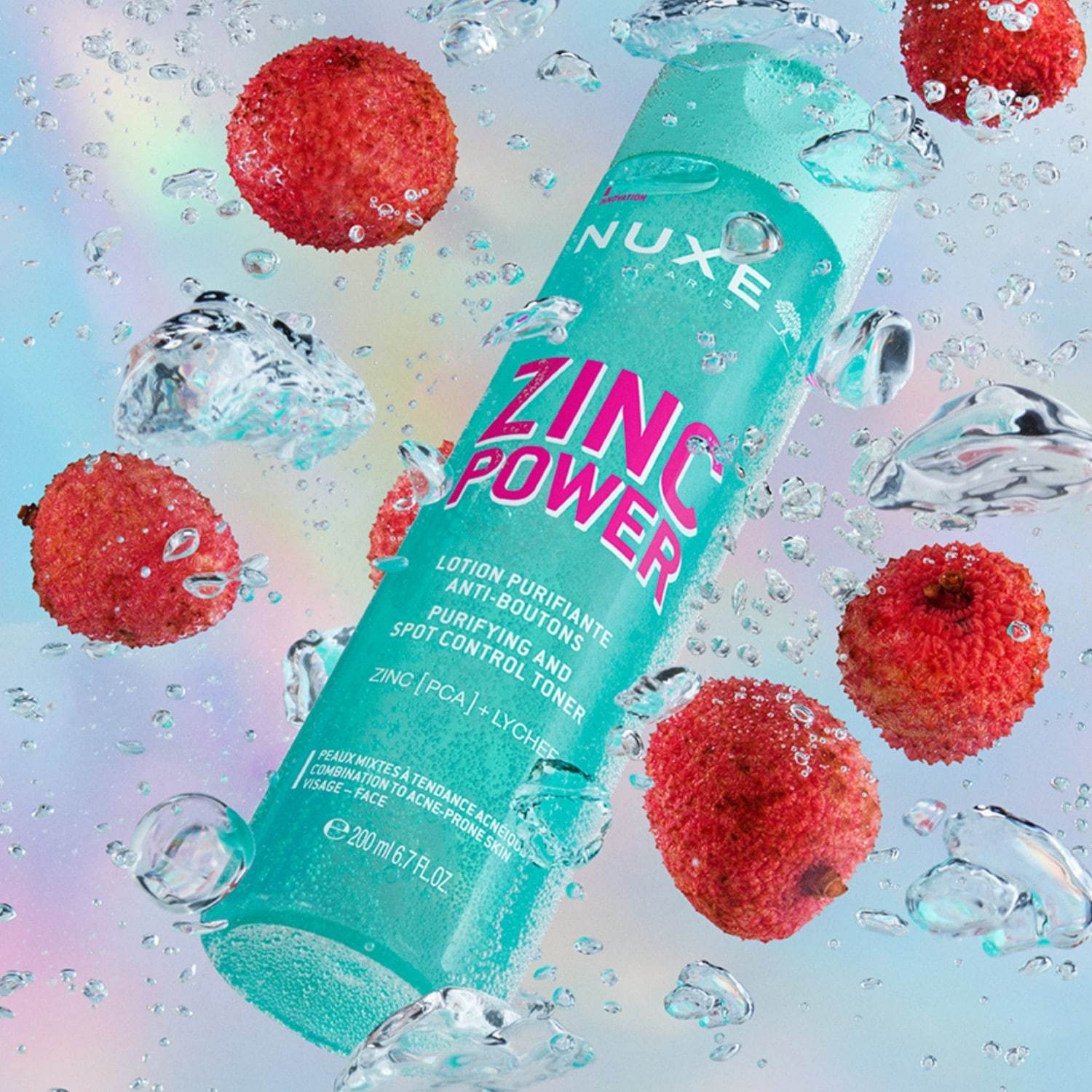 NUXE Zinc Power valymo ir dėmių kontrolės tonikas - 200 ml
