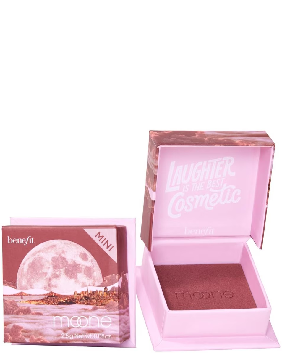 BENEFIT COSMETICS ΚΟΥΤΙ ΜΕ ΠΟΥΔΡΕΣ MOONE WANDERFUL WORLD ΜΙΝΙ ΠΟΥΔΡΑ ΓΙΑ ΡΟΥΖ