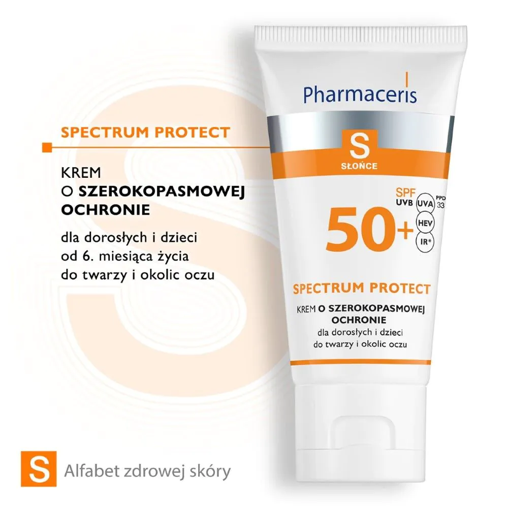 Pharmaceris S Krem o szerokopasmowej ochronie SPF50+
