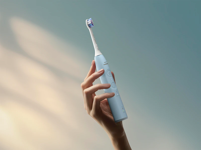 Escova de dentes elétrica sônica Philips Sonicare 6100 HX7406/02