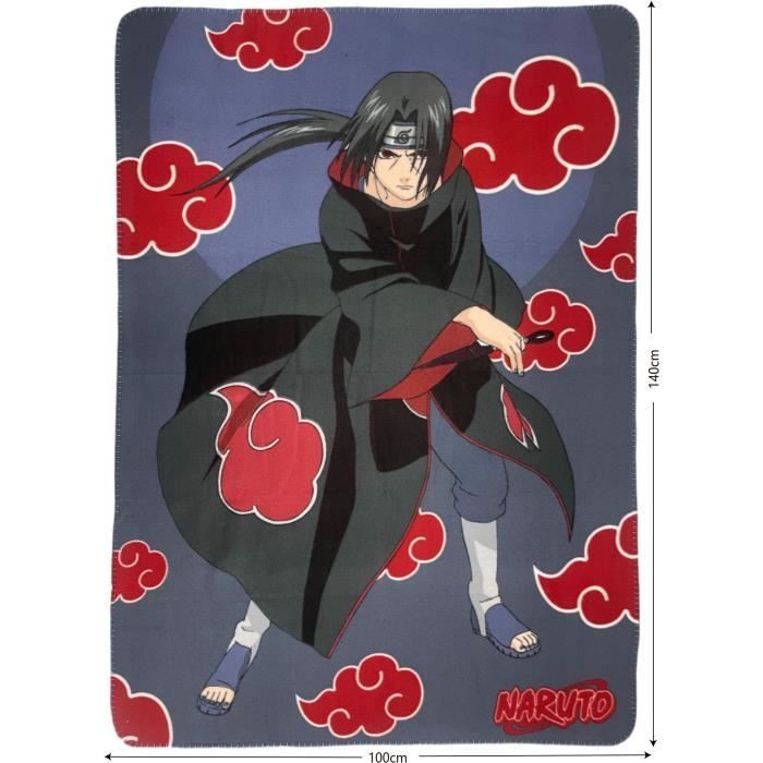 Plaid – NARUTO – Itachi Uchiha – 100 x 140 cm