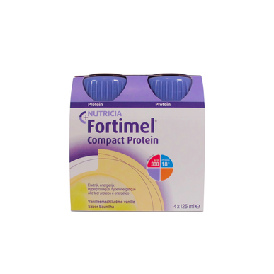 Fortimel Fortimel kompaktni proteinski vanilija 4x125ml 4x125ml