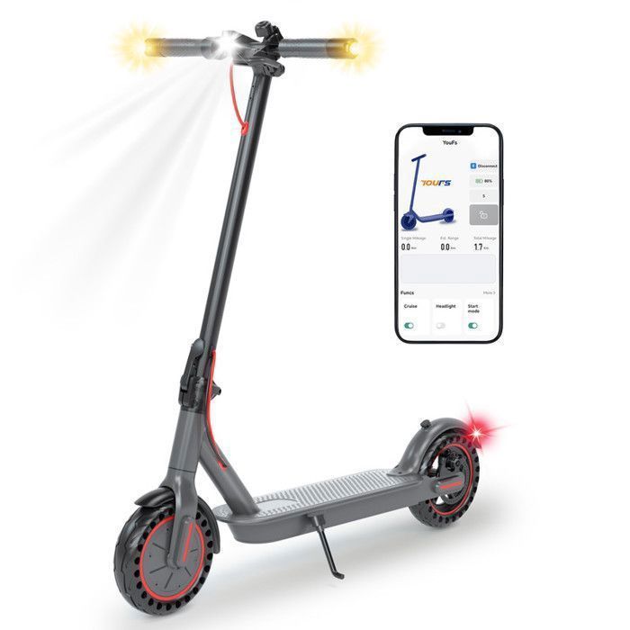 YEE GOO - Trottinette électrique Pliable - Roues 8.5