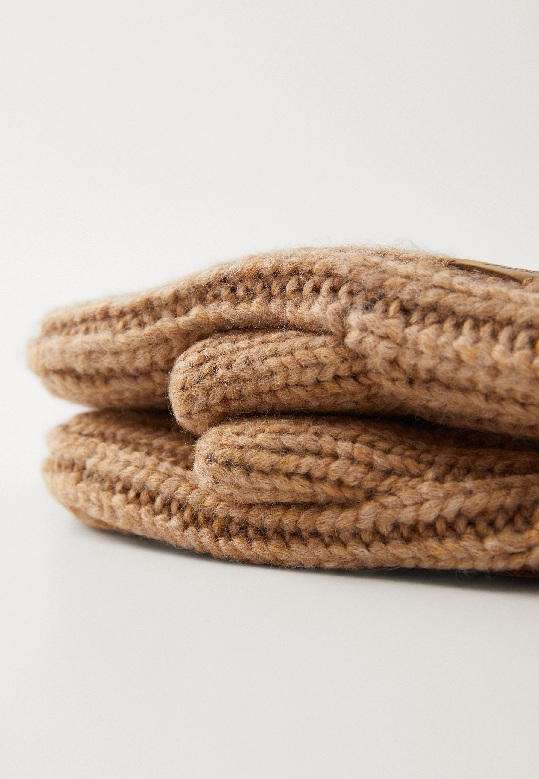 UGG CHUNKY MITTEN UNISEX - Rękawiczki - camel