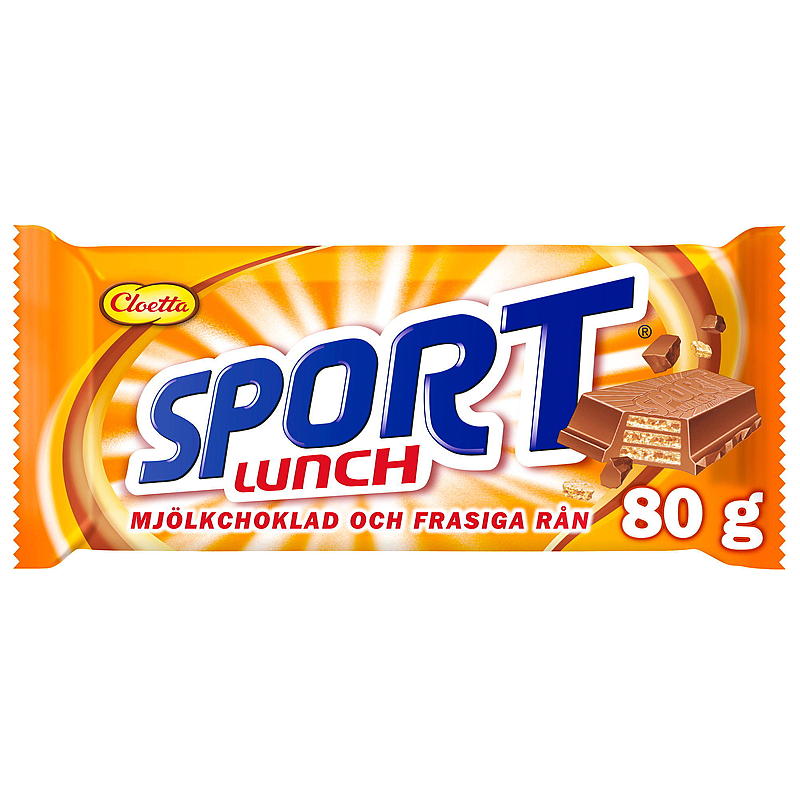 Cloetta Sportsfrokost Cloetta 80 g