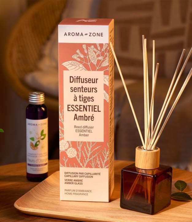 Essentiële Amber Reed geurverspreider