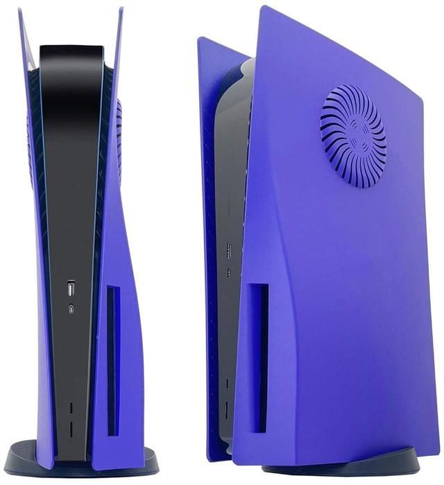 Frontblende mit Lüftungsschlitzen für PlayStation 5 Disc Edition, Ersatz-Konsolenabdeckung, Gehäuse für PS5 Disc