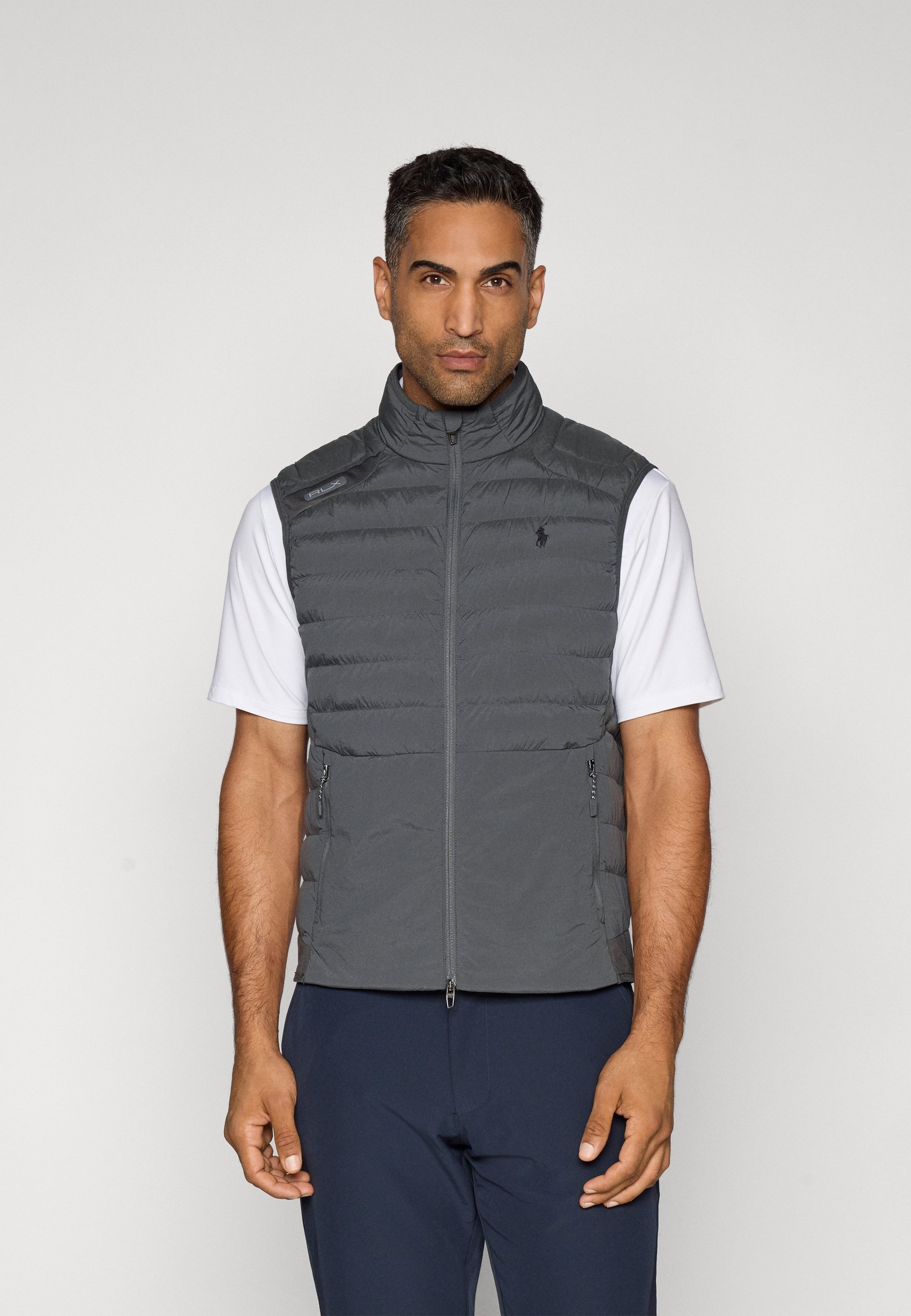 Gilet con zip intera Polo Ralph Lauren - grigio antracite