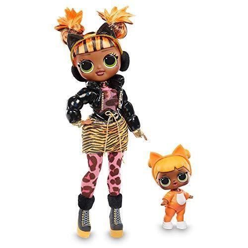 Muñeca - JUEGOS PREZIOSI - LOL Surprise OMG Winter Chill Missy Meow y Baby Cat - Multicolor - Con miniatura