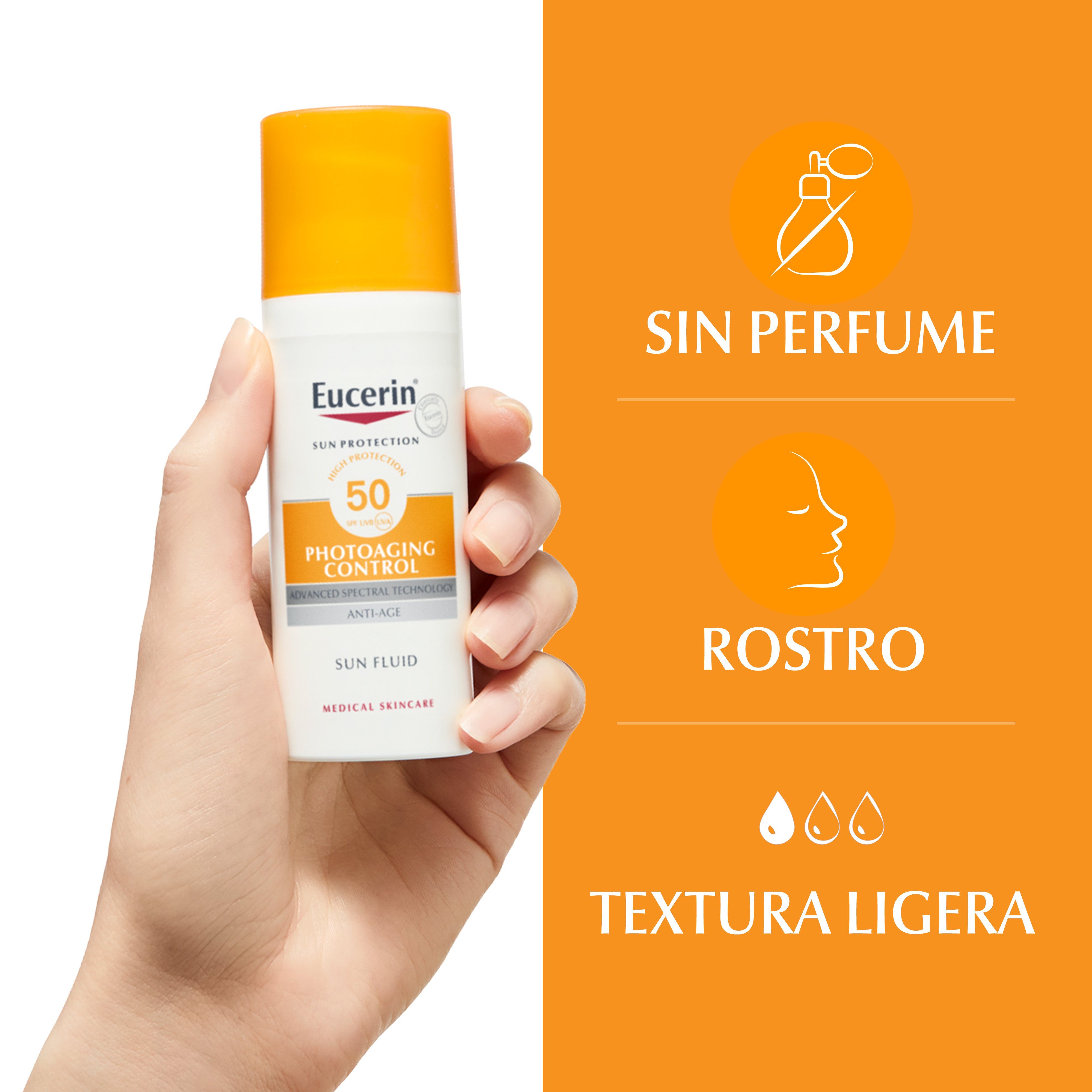 Fluid za kontrolu fotostarenja lica sa zaštitnim faktorom SPF50 Zaštita od sunca iz apoteke