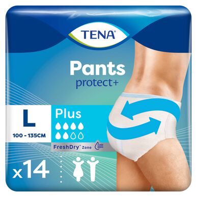 Tena inkontinenssihousut plus-koko, koko G (14 kpl)