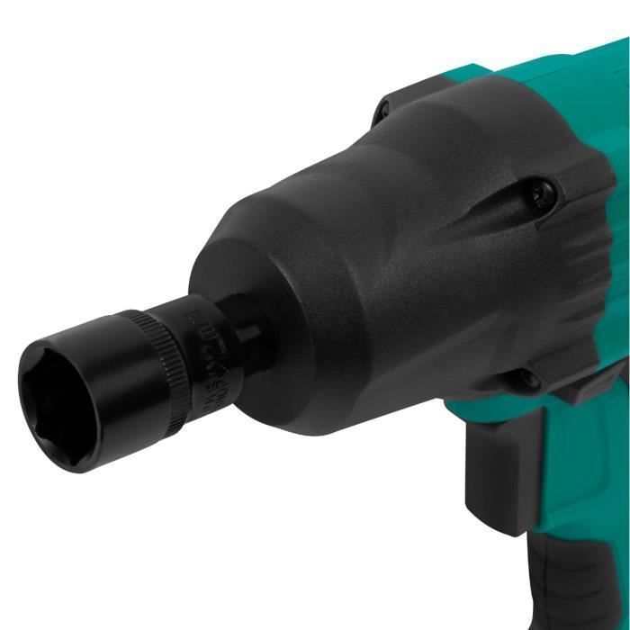 450W slagmoersleutel | Met 4 doppen