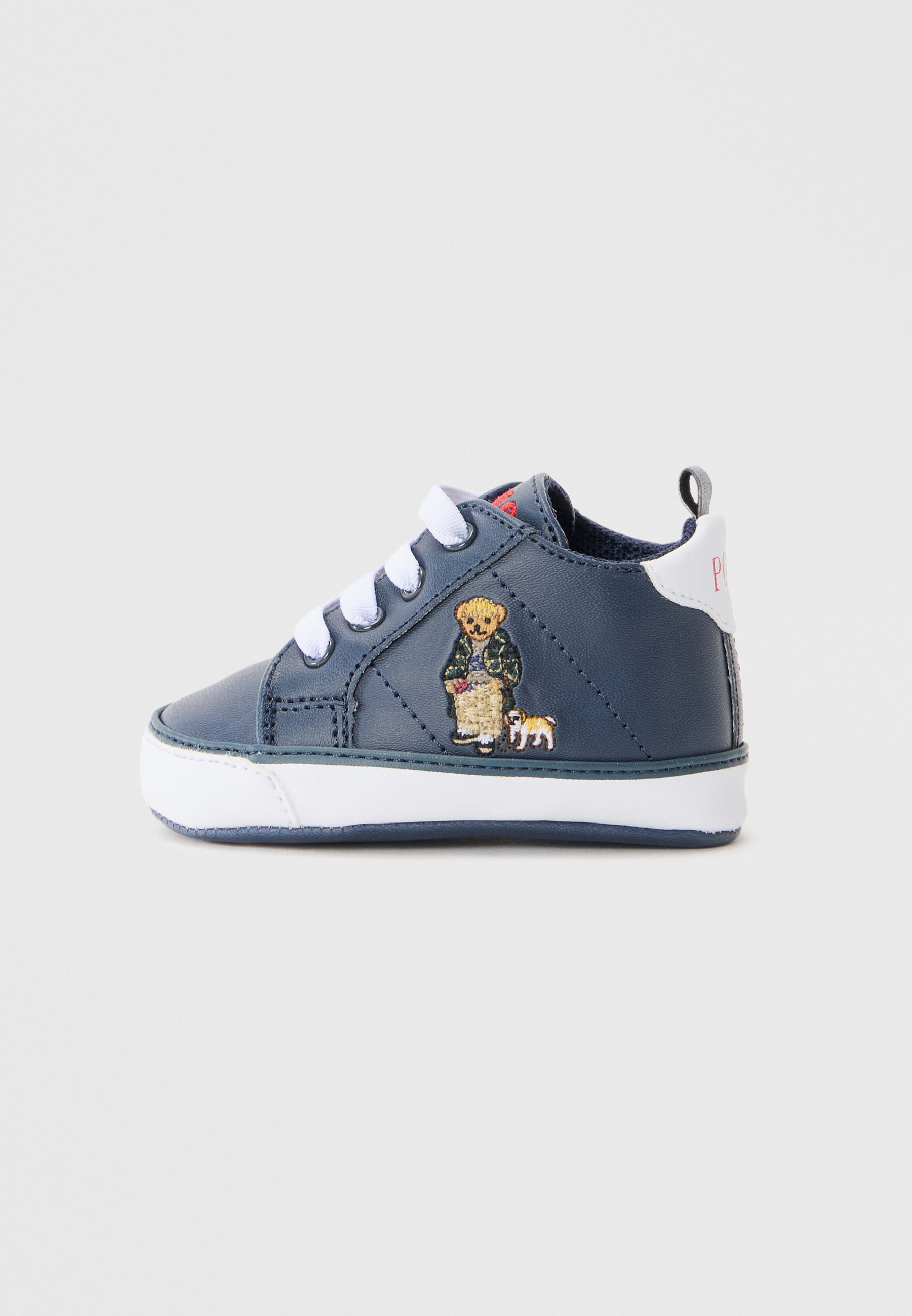 Polo Ralph Lauren QUILTON BEAR LAYETTE UNISEXE - Chaussures bébé - bleu marine
