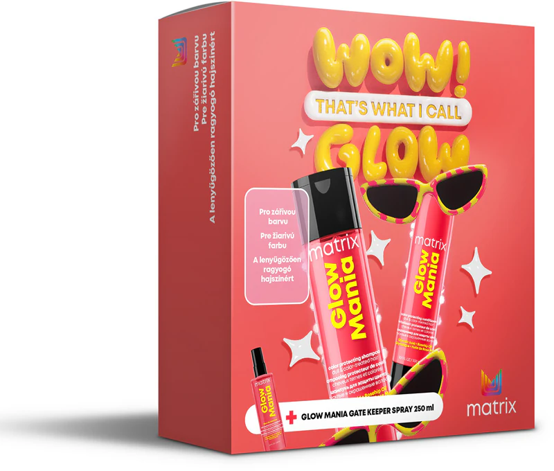 Matrix Glow Mania Geschenkset für coloriertes Haar
