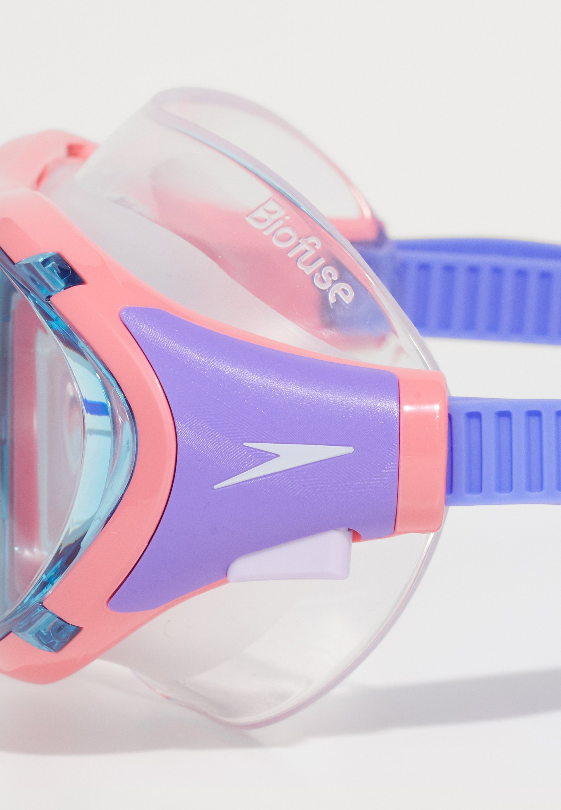 Máscara Speedo JUNIOR BIOFUSE 2.0 UNISSEX - Óculos de proteção - rosa limão/aço