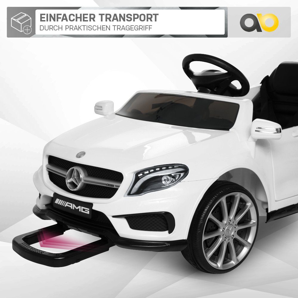 Elektrické autíčko Actionbikes Motors pro děti, Mercedes GLA 45 AMG s licencí, věk 3-5 let, nosnost 30 kg, (1 kus), dětská hračka - elektrické vozidlo 3-6 km/h - s dálkovým ovládáním