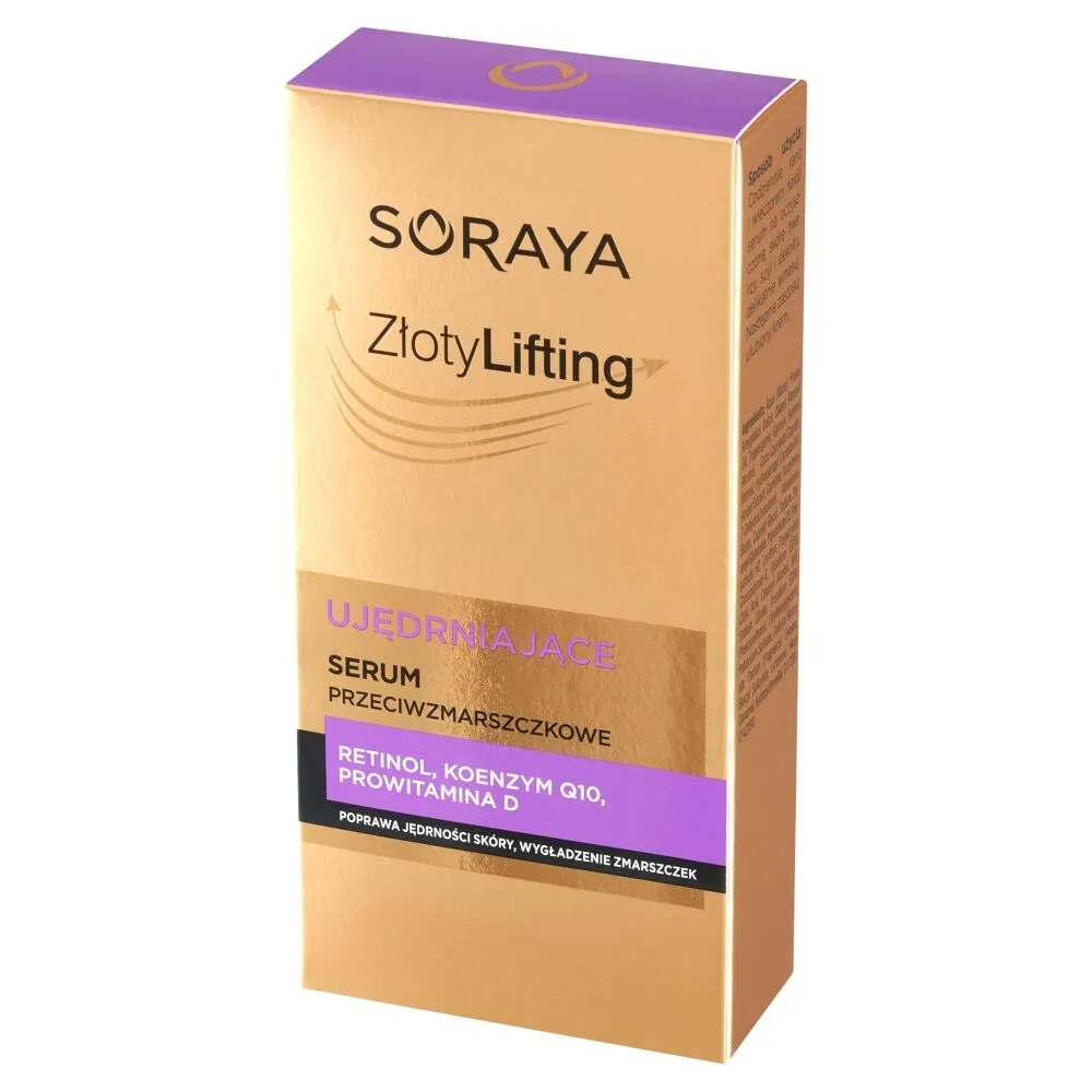Soraya Złoty Lifting Ujędrniające serum przeciwzmarszczkowe 50+ 30ml