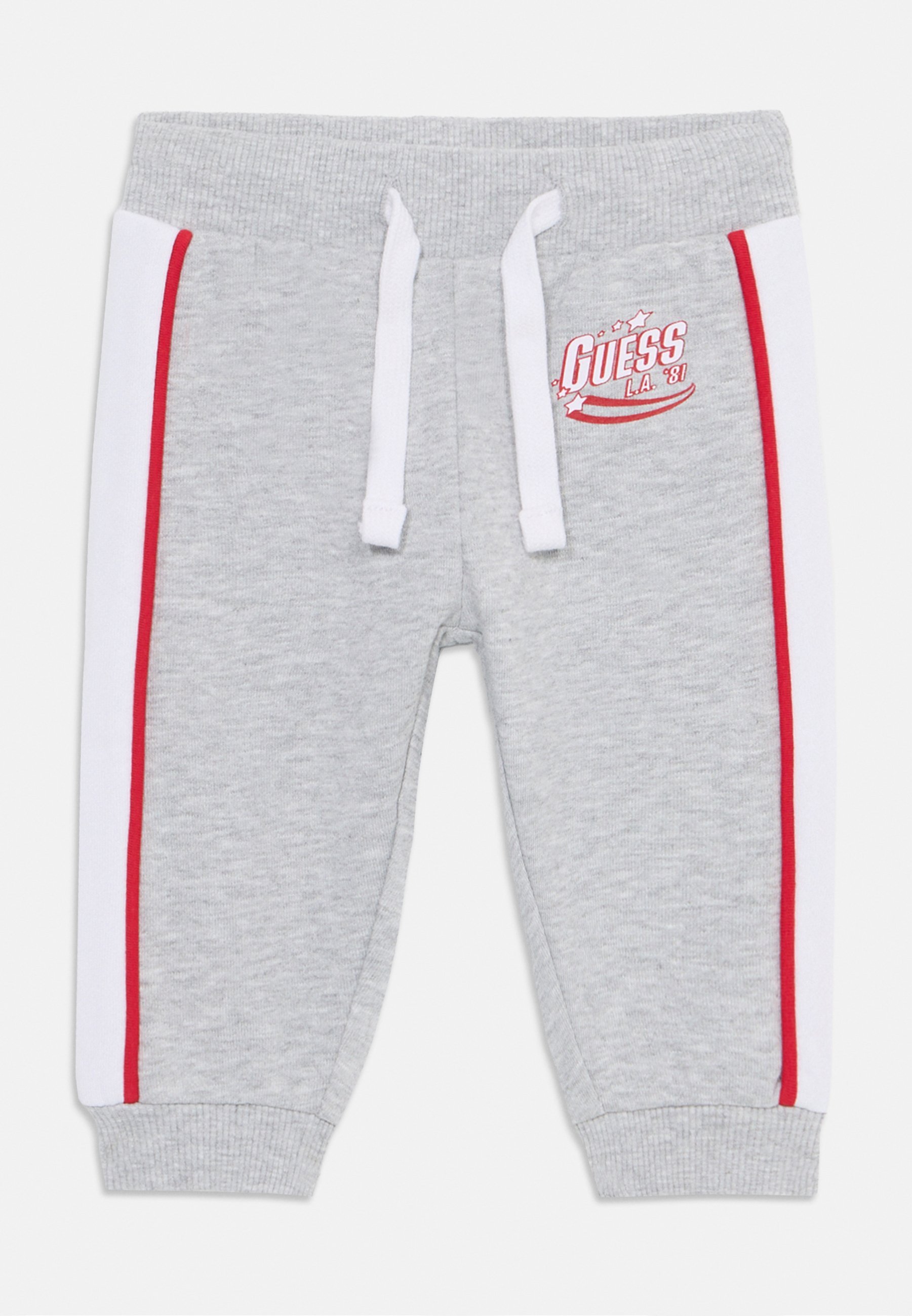 Guess BABY HOODED ACTIVE SET - Sweatshirt met rits - lichtgrijs gemêleerd