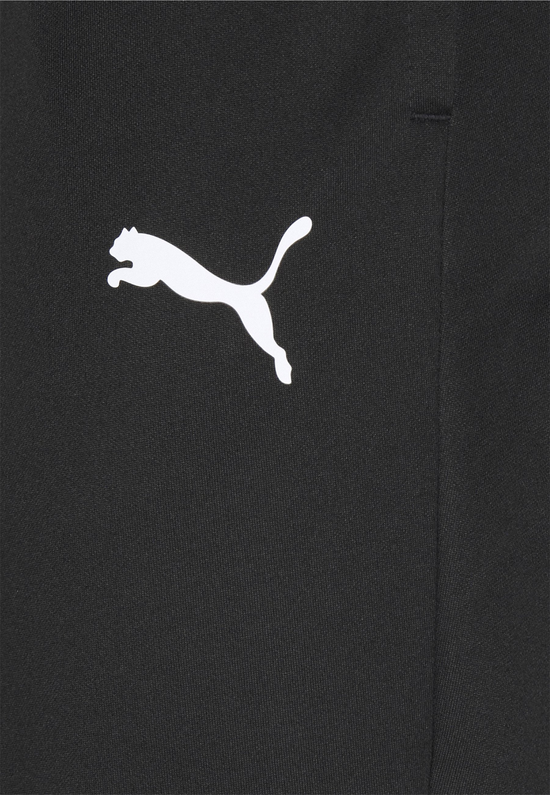 Puma TEAMRISE TRAININGSPANTS - Trainingsbroek - zwart/wit