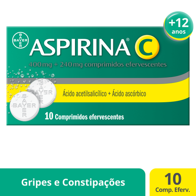 Aspiriini C 400 mg Kipuun ja Kuumeeseen 10 tablettia