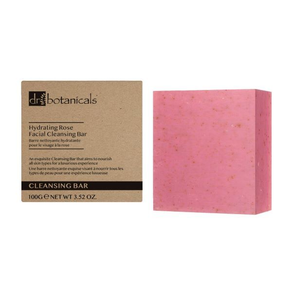 Sabonete Facial Hidratante de Rosas Dr Botanicals 100g