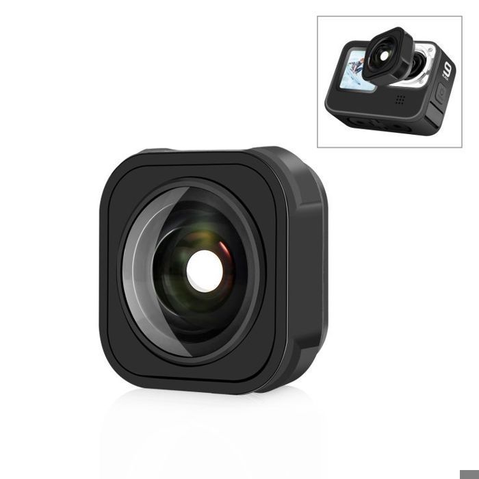 Lente gran angular para cámaras de acción - RNCYN - Mod - Pieza de extensión - Compatible con Canon - Compatible con CASIO